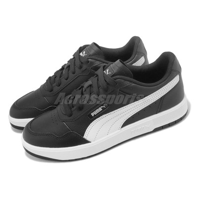 Puma Court Ultra Black White Men Unisex Casual Lifestyle Shoes