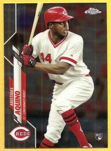 2020 TOPPS CHROME ARISTIDES AQUINO ROOKIE CARD #111 | eBay