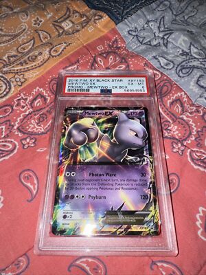 Mewtwo EX XY183 - Pokemon Black Star Promo Holo - XY Promo 2016