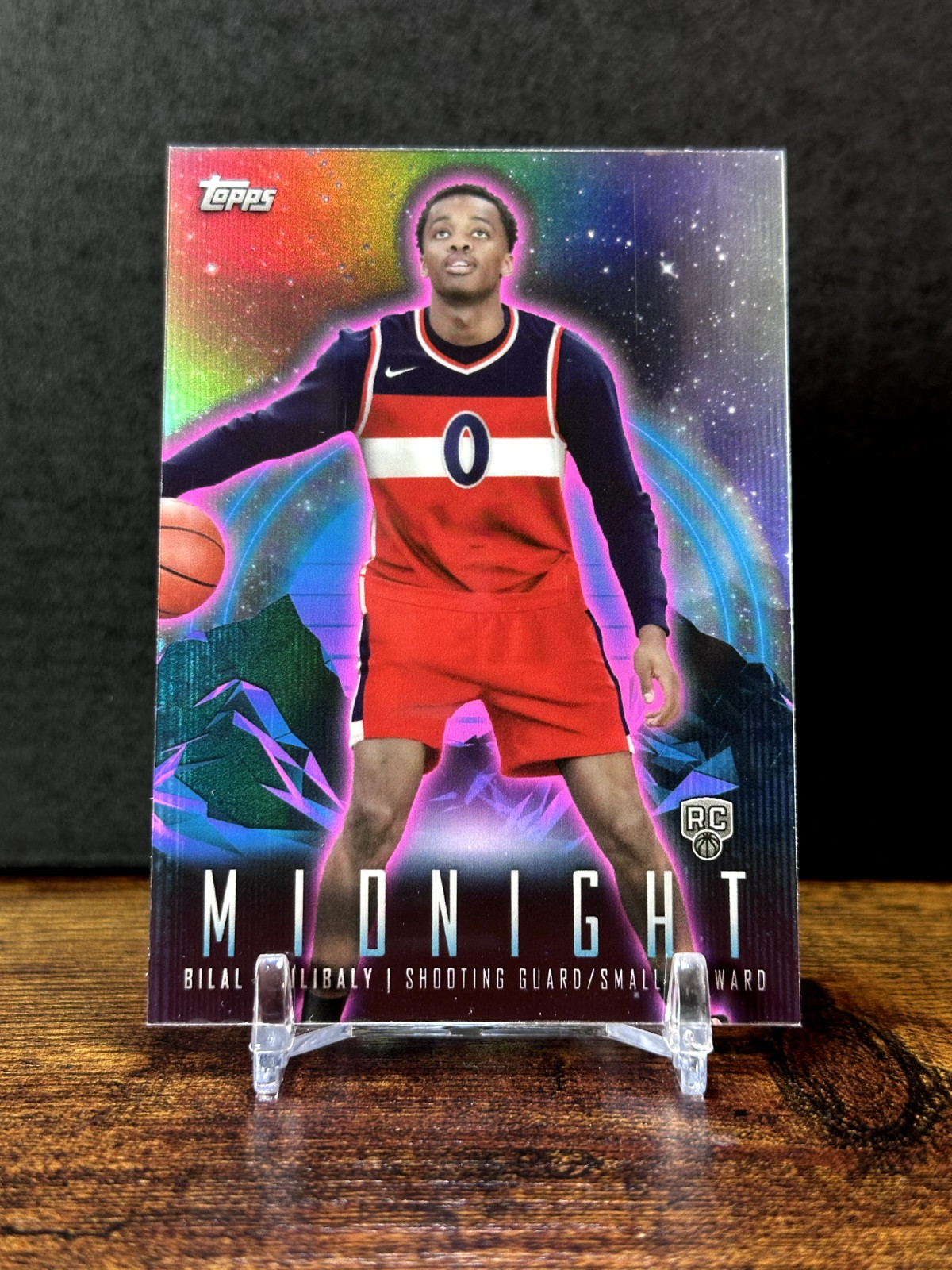 2023-24 Topps Midnight #38 - BILAL COULIBALY ROOKIE (RC) - Wizards
