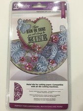 Die'sire 'Create-a-Card' Butterfly Garden Metal Die by Crafter's Companion New