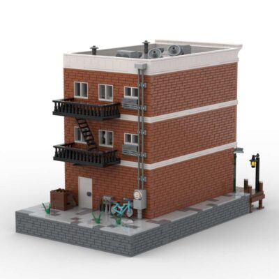 Butcher Shop CM7 Modular Building with Interior 5260 teile Bausets MOC-91053