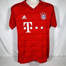Adidas FC Bayern Munchen Munich Camiseta Roja Casa Camiseta M Camiseta Fútbol Kit Fútbol