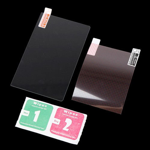 3DS XL/LL Tempered Glass+Back Clear Screen Protector Cover For Nintendo Screen - Photo 5/8