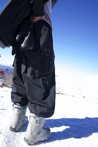 Man Woman Skiing Baggy Pants Warm Loose Skying Ski Trousers Winter Snow Pants - Picture 4 of 24