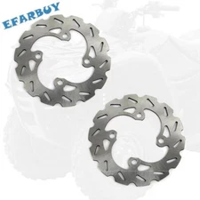 Front Brake Disc Rotors For Honda TRX420 FE FA TE TRX420FM Rancher 420 4X4 07-13