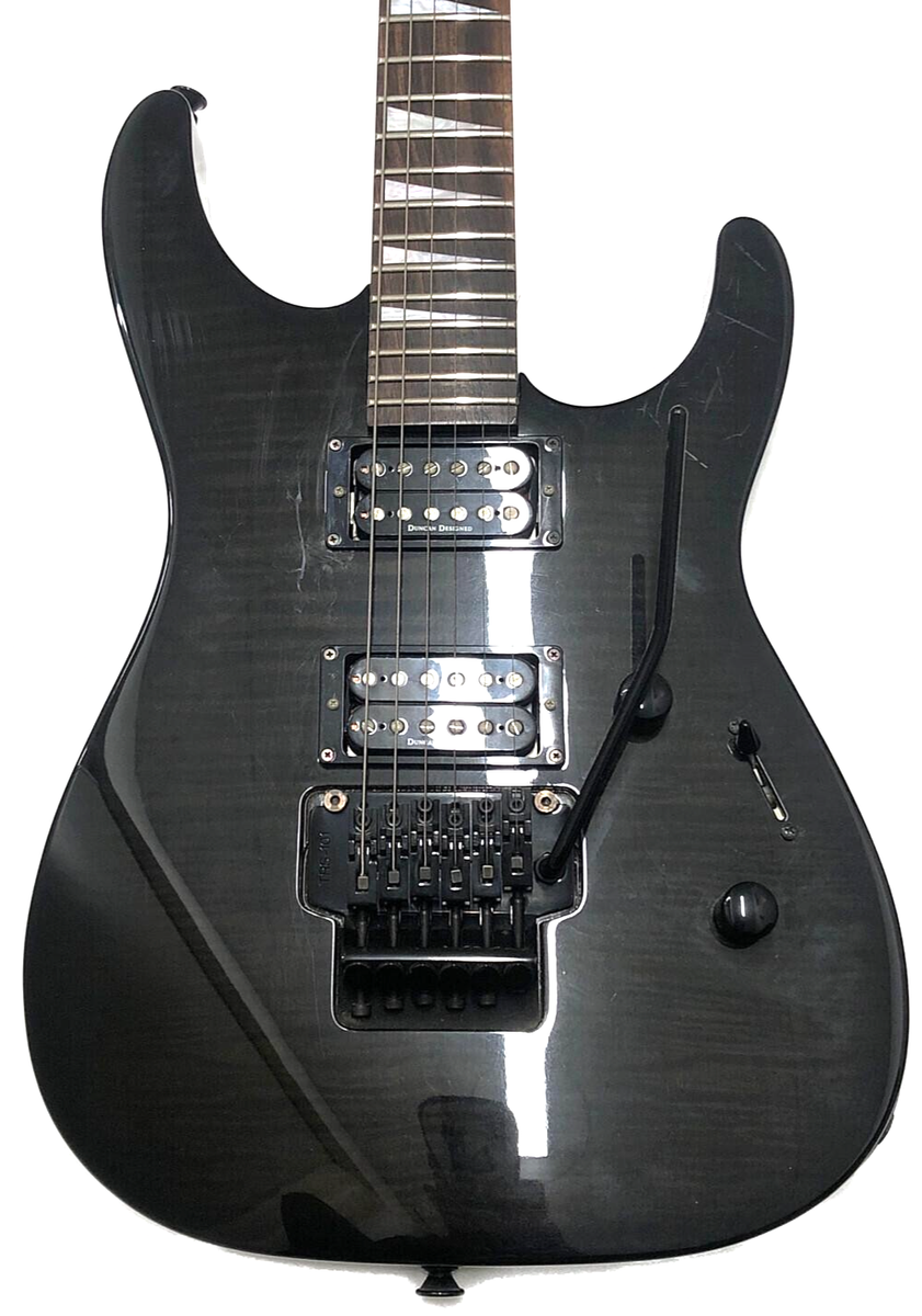 Jackson Stars Dinky Guitar DK-03 See Thru Black Made in Japan | eBay