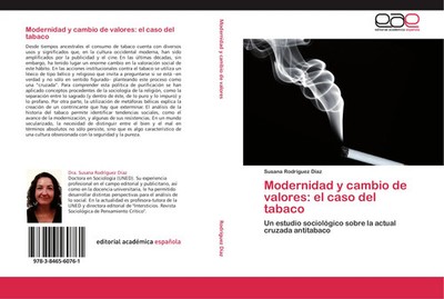 Susana Rodríguez Díaz | Modernidad y cambio de valores: el caso del tabaco