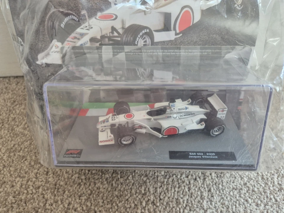 1/43 F1 Formula 1 Auto Collezione - BAR 002 Jacques Villeneuve 2000 #85 Nuovo - Immagine 2 di 3