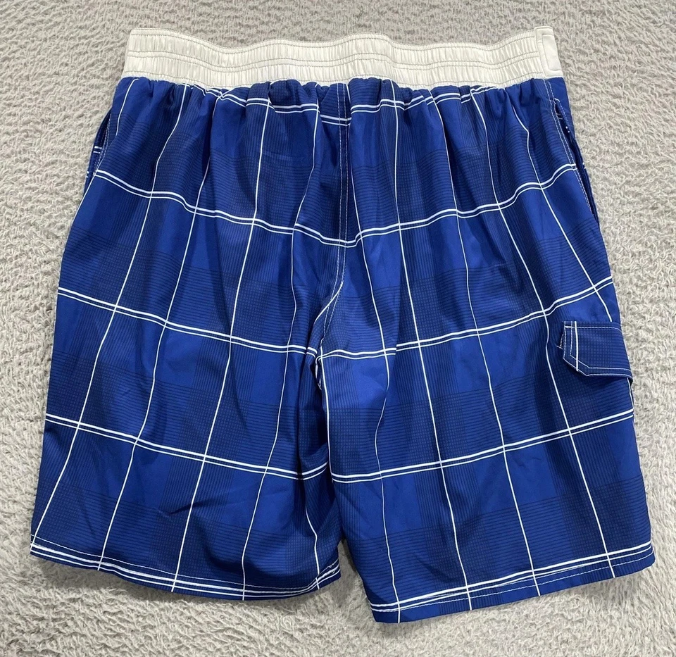Pantalones Cortos de Los Angeles Dodgers Para Hombres 2XL Azul MLB Béisbol G-III Bañador a Cuadros Foto 4 de 4