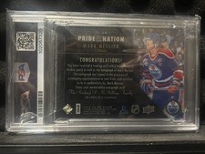 2015 UPPER DECK BLACK #PN-MM MARK MESSIER PRIDE OF A NATION AUTO /10 (POP 1)