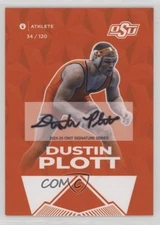 2024 Oklahoma State University Cowboys Signature Series /120 Dustin Plott Auto