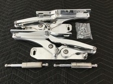 Chevy Ii Nova Billet Aluminum Hood Hinge Set 1963 1964 1965 Custom Hood Hinges Chevy Ii Nova Billet Aluminum Hood Hinge Set 1963 1964 1965 Custom Hood Hinges