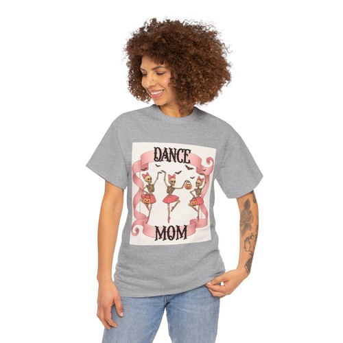 Dance Mom T-Shirt Halloween Ballet Ballerina Skeleton Heavy Cotton Gift Coquette - Picture 22 of 57