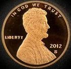2012-S Lincoln Shield Cent Proof — photo from another recent sale
