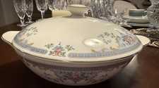 Royal Doulton Juliet Romance Collection Covered Vegetable Serving Bowl  MINT