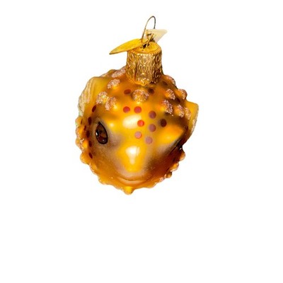 Old World Christmas Puffer Fish Ornament No Box