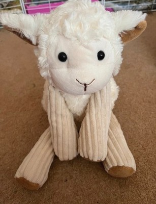 Scentsy Buddy Lenny das Lamm Schaf Plüschtier Stofftier Creme mit Duftpaket 15 Zoll 2017