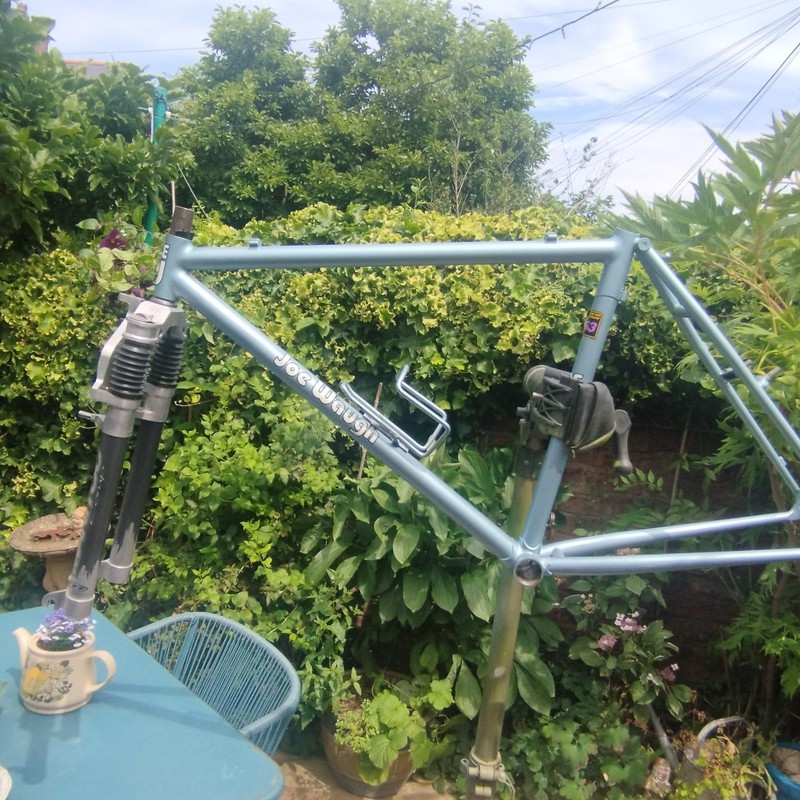 Joe Waugh Reynolds 653 Atb Frame & Manitou Fork (Dave Yates Diablo)M Steel retro