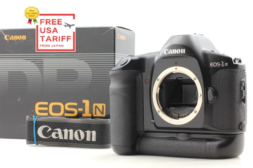 [Top MINT /Box] Canon EOS-1N EOS1N HS 35mm SLR Film Camera Body BP-E1 From JAPAN