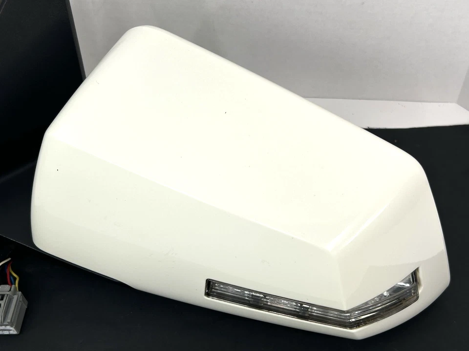 ✅ 07-14 Espejo de puerta Acadia Traverse Outlook conductor izquierdo POWER HEAT OEM 1 enchufe Foto 4 de 4