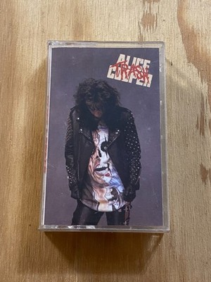 Alice Cooper - Trash Cassette Tape 1989 Hard Classic Rock Roll Vintage Metal