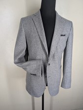 Brooks Bros. NEW RECENT Wool Blend Gray Suit With Pants -- US SIZE 44 LONG