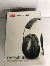 3M PELTOR Optime II Earmuffs, 31 dB, Green, Headband, H520A-407-GQ