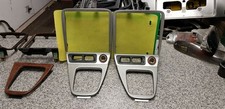 MAZDA MX5 SILVER RADIO SURROUND / CONSOLE TRIM (MK2 / 2.5 1998 - 2005 )
