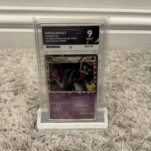 Dragapult SWSH132 Celebrations Collection 2021 Black Star Promo - Ace 9 Mint