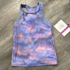 Athleta Girl Sunset High Neck Tankini Swim Top - Size 7 - NWT