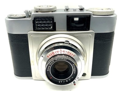 Franka Frankarette Sucherkamera mit Ennagon 1:2.8/45 red C Pronto Analogkamera