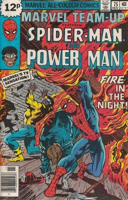 Marvel Team Up Spiderman Power Man Comic Bronzezeit #69 1978