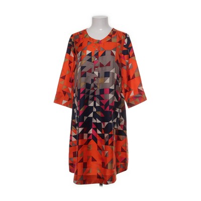 Bensimon, Kleid, Größe: 38, Orange/Mehrfarbig, Seide, Sonstiges, Damen #mhW