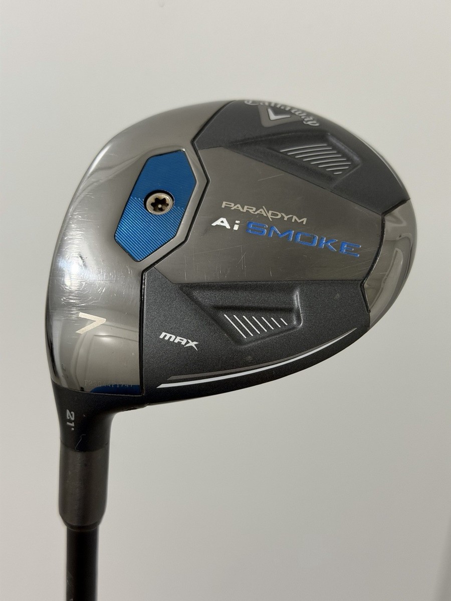 Callaway Paradym AI Smoke MAX 21 Degree 7 Fairway Wood LH Senior