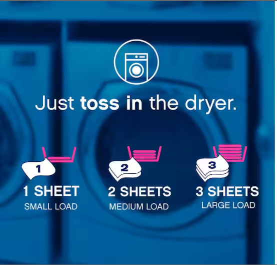 Downy April Fresh Fabric Softener Dryer Sheets 240 Count Long-Lasting Scent