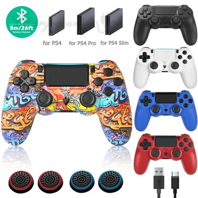 CHARGEYOURLIFE Wireless Controller&Vertikaler Ladestation Dual Docking Ständer für PS4/Pro/Slim