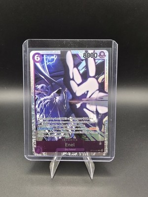 Bandai One Piece Card Game Enel OP15-060 Special Foil Character 8000 Power