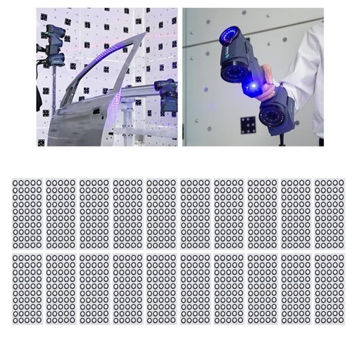 1000 pezzi ID marcatore scansione 3D 6 mm OD 10 mm tracciamento punto di riferimento marcatore parte - Foto 10 di 24