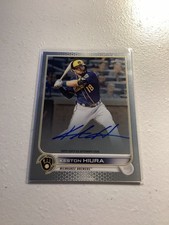 2022 Topps Chrome - Chrome Veteran Autographs Keston Hiura #CVA-KH (AU)