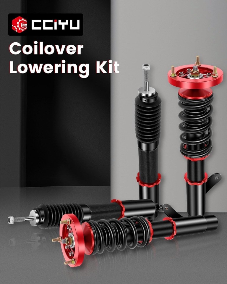 H&R SS Adj Coilover Kit | BMW 323i/325i/328i/330i 1999-2005 (E46) (36480-2) main image 0
