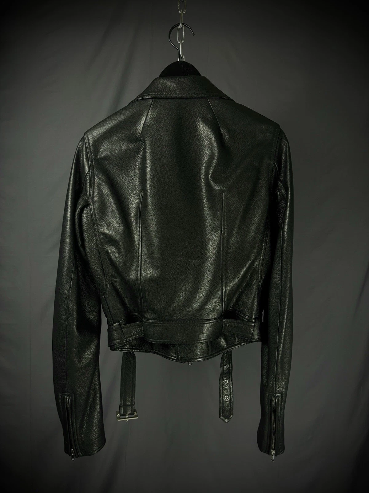 RICK OWENS SS21 PHLEGETHON LUKE STOOGES LEATHER JACKET image 7