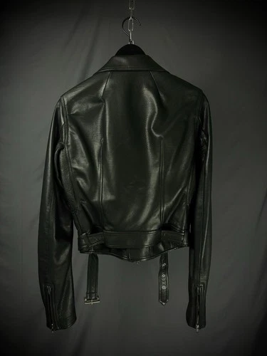 RICK OWENS SS21 PHLEGETHON LUKE STOOGES LEATHER JACKET image 7