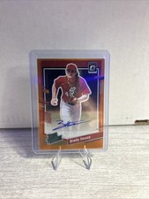 2023 Rated Prospect Brady House Optic Orange /85 Autograph