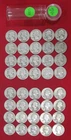 1943 P Washington Silver Quarter Roll - Circulated - 40 Coins -Actual Coins L133