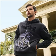 2025 Disney Parks THE HAUNTED MANSION DISNEYLAND Fleece Pullover Hoodie - 2XL