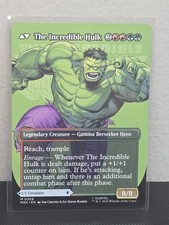 MTG Bruce Banner The Incredible Hulk (0359) - Borderless Marvel Super Heroes