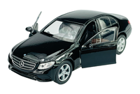 Welly 2016 MERCEDES-BENZ E-CLASS Schwarz 1:34 Die Cast Metal Model Neu Im Kasten
