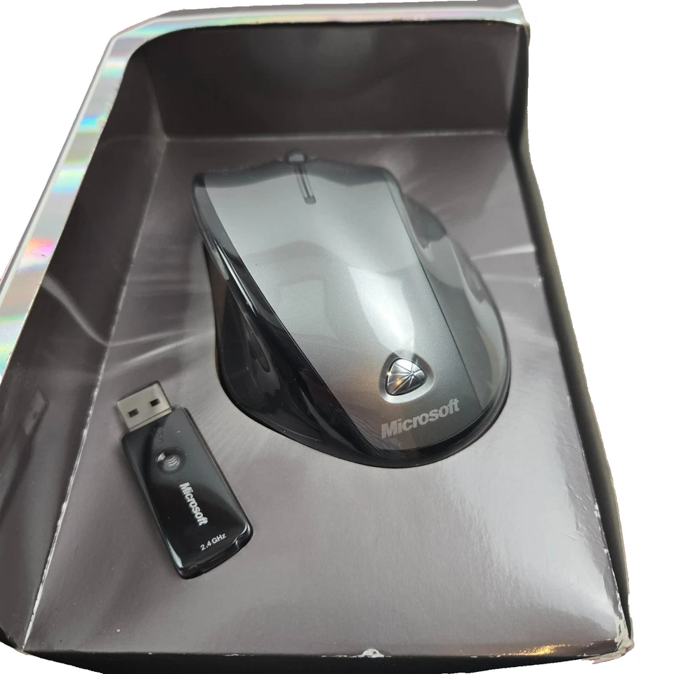 Microsoft Wireless Laser Desktop 6000 Keyboard And Mouse NIB - Image 2 of 4