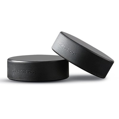 Gummi Eishockey Pucks 2 Stück für glattes Gleiten auf für hart für Böden Teppich
